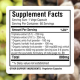 Herbsforever Colon Cleanse Capsules with ingredients list