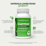 Herbsforever Gurmar Capsules with a measuring spoon for dosage