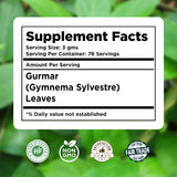Herbsforever Gymnema Sylvestre supplement ingredients list