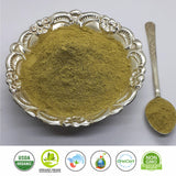 Herbsforever Neem Powder 454g lifestyle shot with herbal ingredients