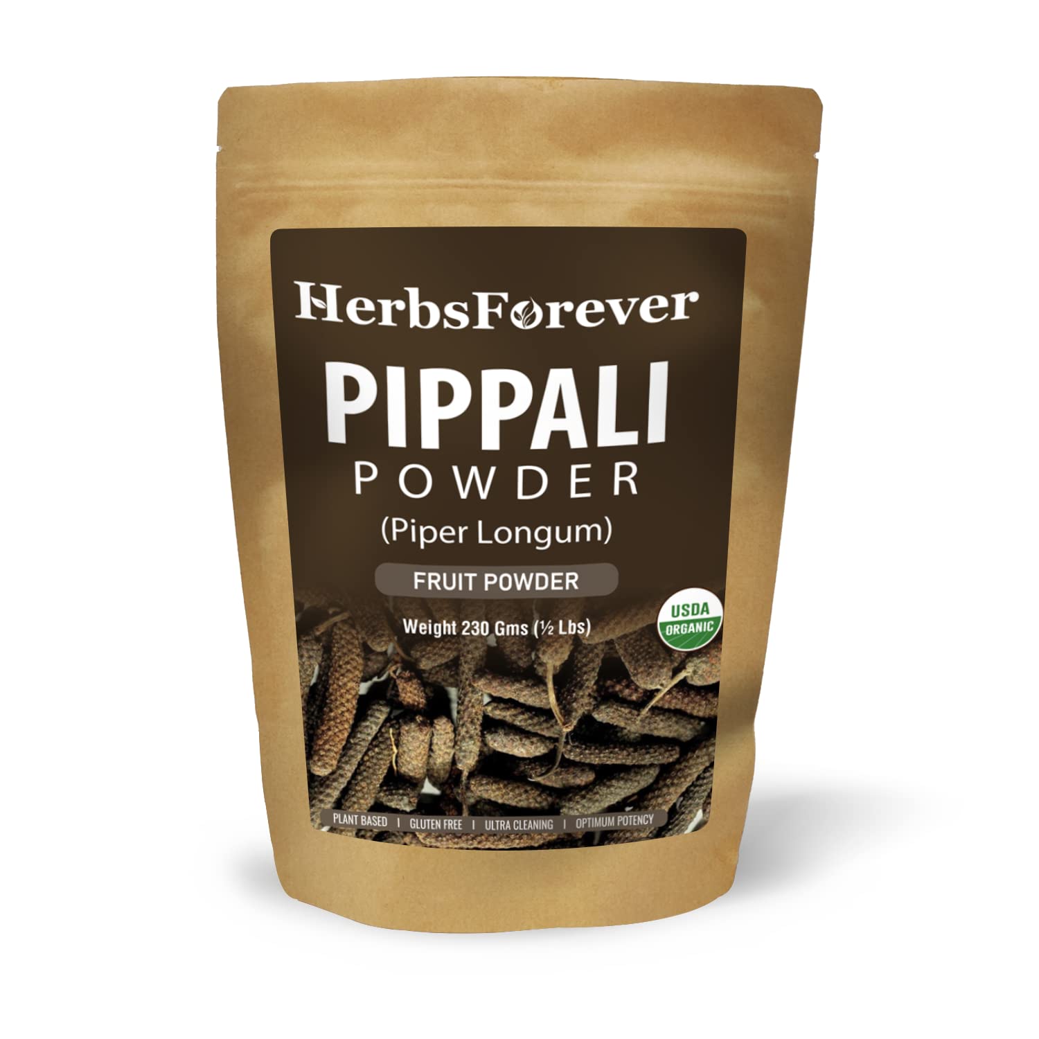 Herbsforever Pippali (Piper Longum) 259g front view