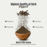 Herbsforever Pippali (Piper Longum) container top view