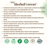 Herbsforever Sleep Ez capsules with a glass of water