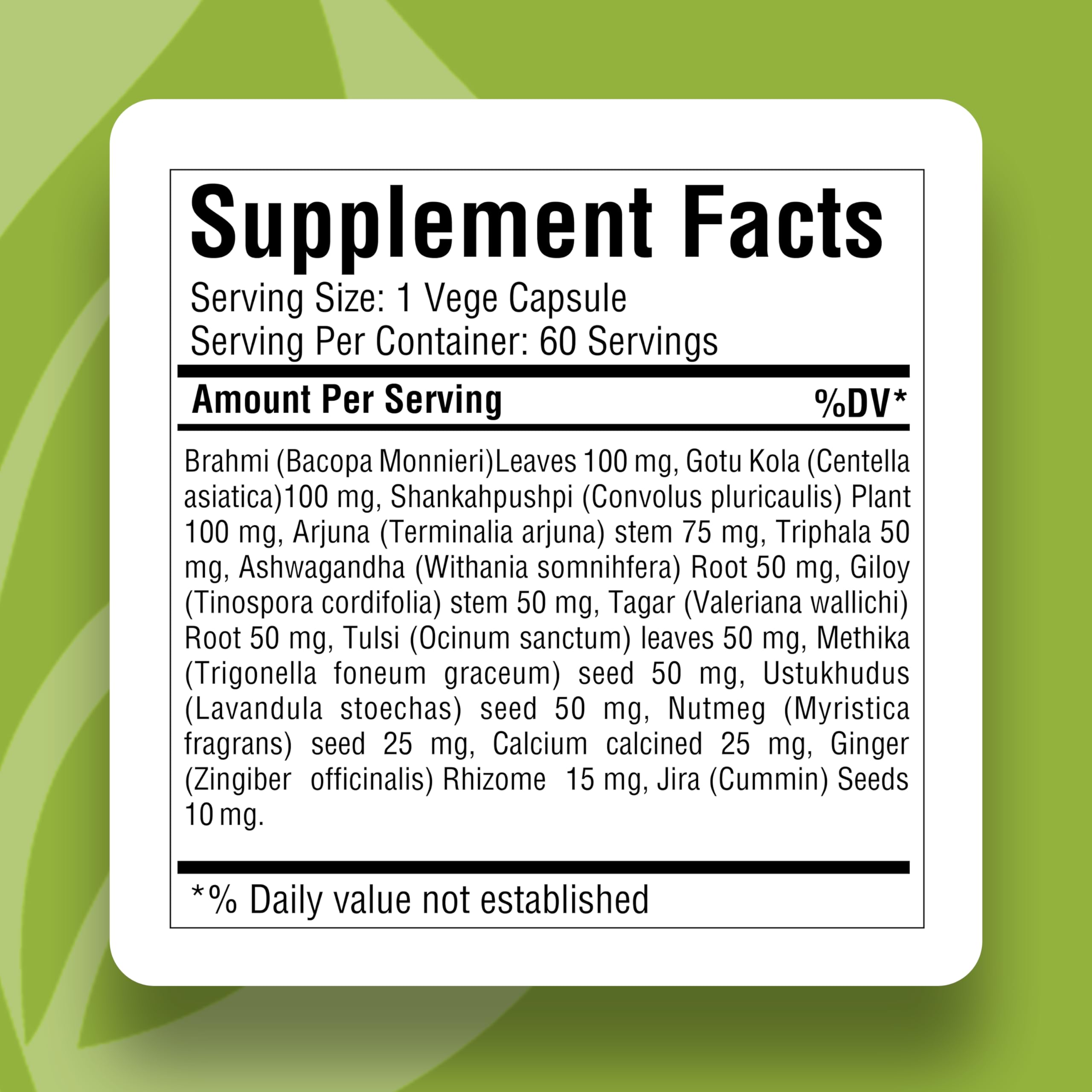 Herbsforever Sleep Ez capsules with ingredients list