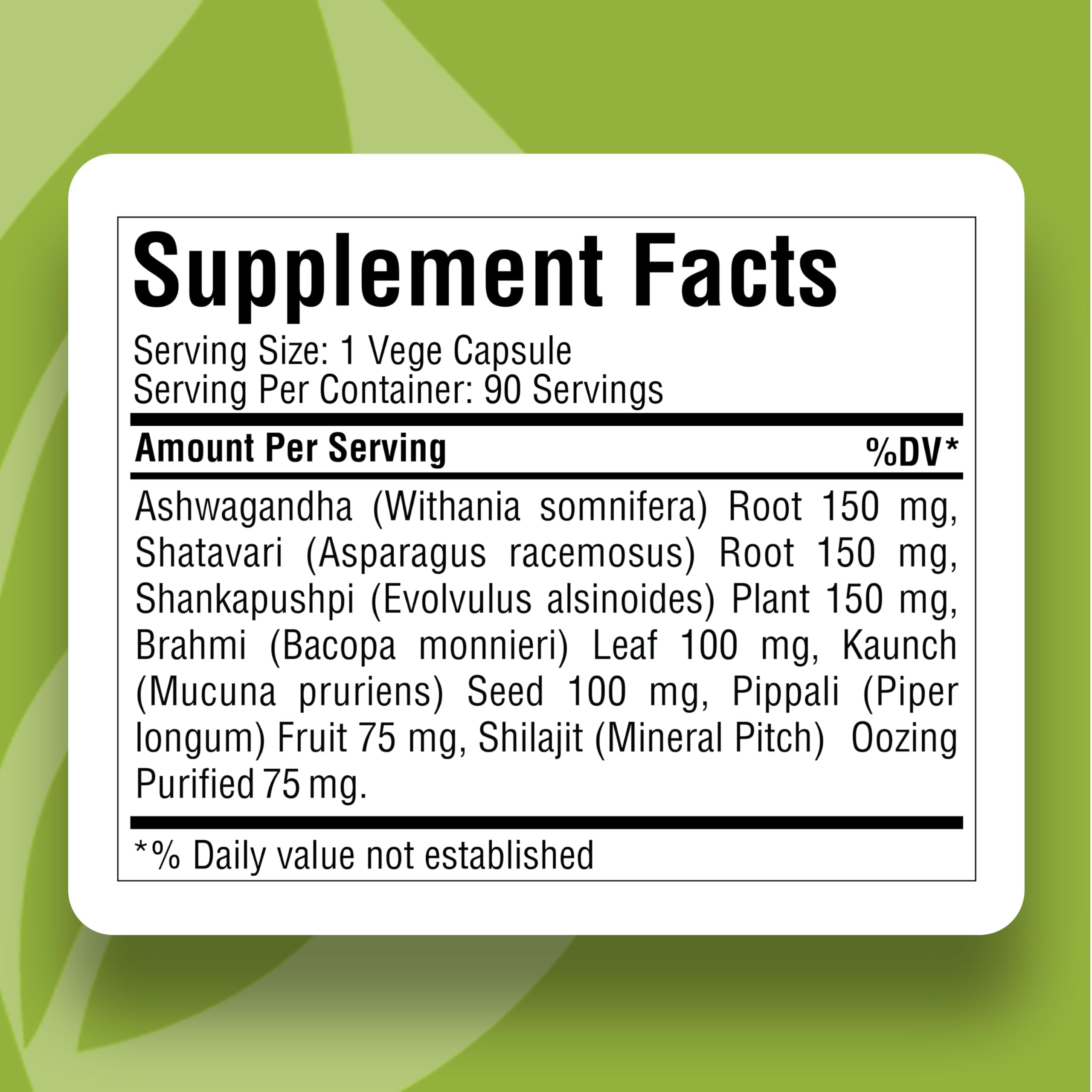 Herbsforever True Calm Capsules 800mg each capsule close-up