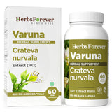 Herbsforever Varuna Ayurvedic Capsules 800mg front view