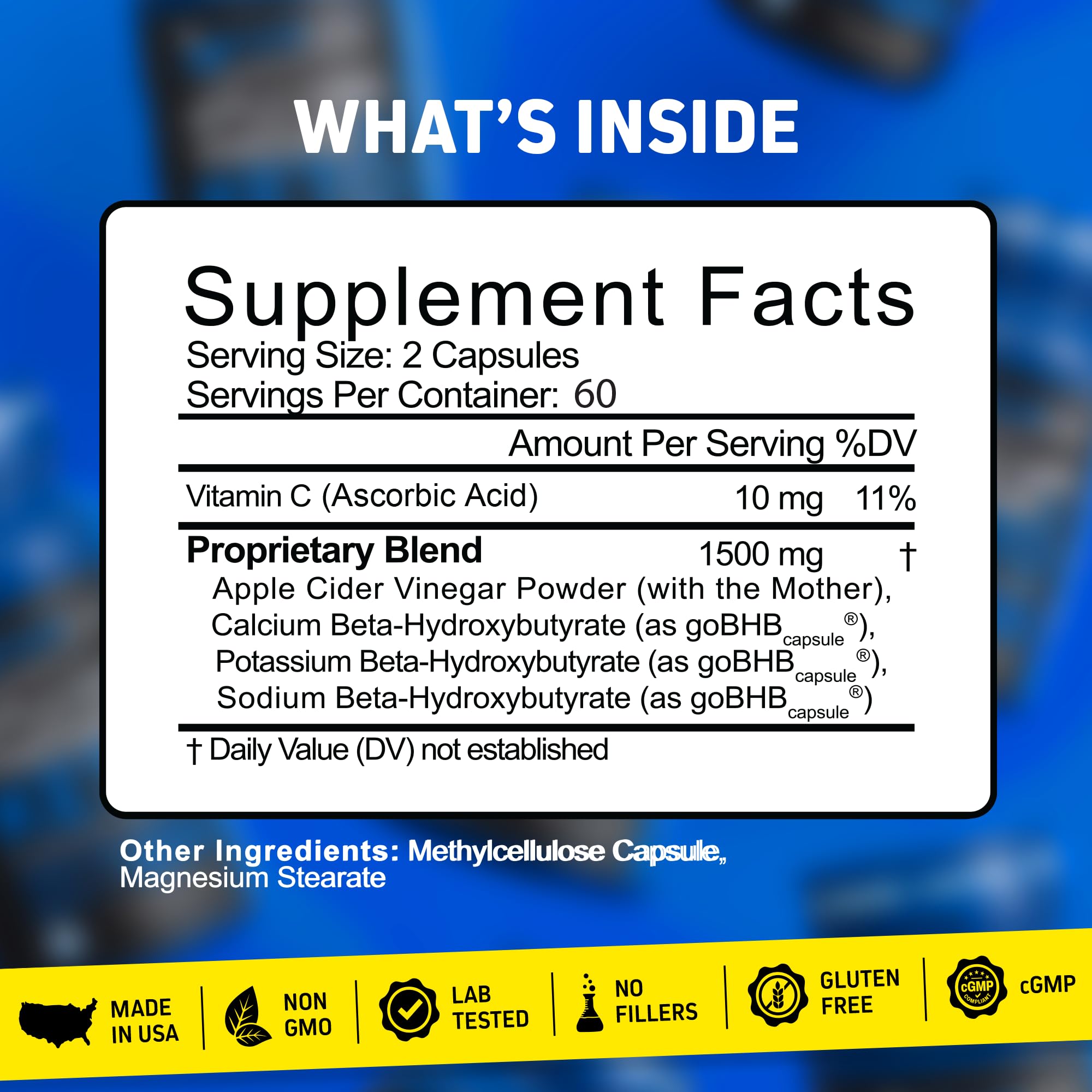 Herbtonics 7-Keto Supplement capsule close-up