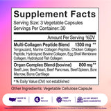 Herbtonics Collagen & Organ Blend bottle with 60 capsules