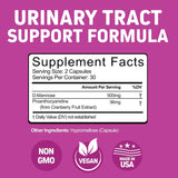 Herbtonics Cranberry Supplement capsules close-up