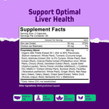 Herbtonics Milk Thistle 20-in-1 Liver Support Supplement packaging