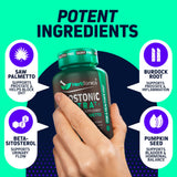 Herbtonics Prostonic Ultra Saw Palmetto supplement side view