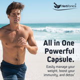 Herbtonics Sea Moss Advanced Formula Capsules close-up