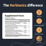 Herbtonics Shilajit with Ashwagandha Complex 82g back view