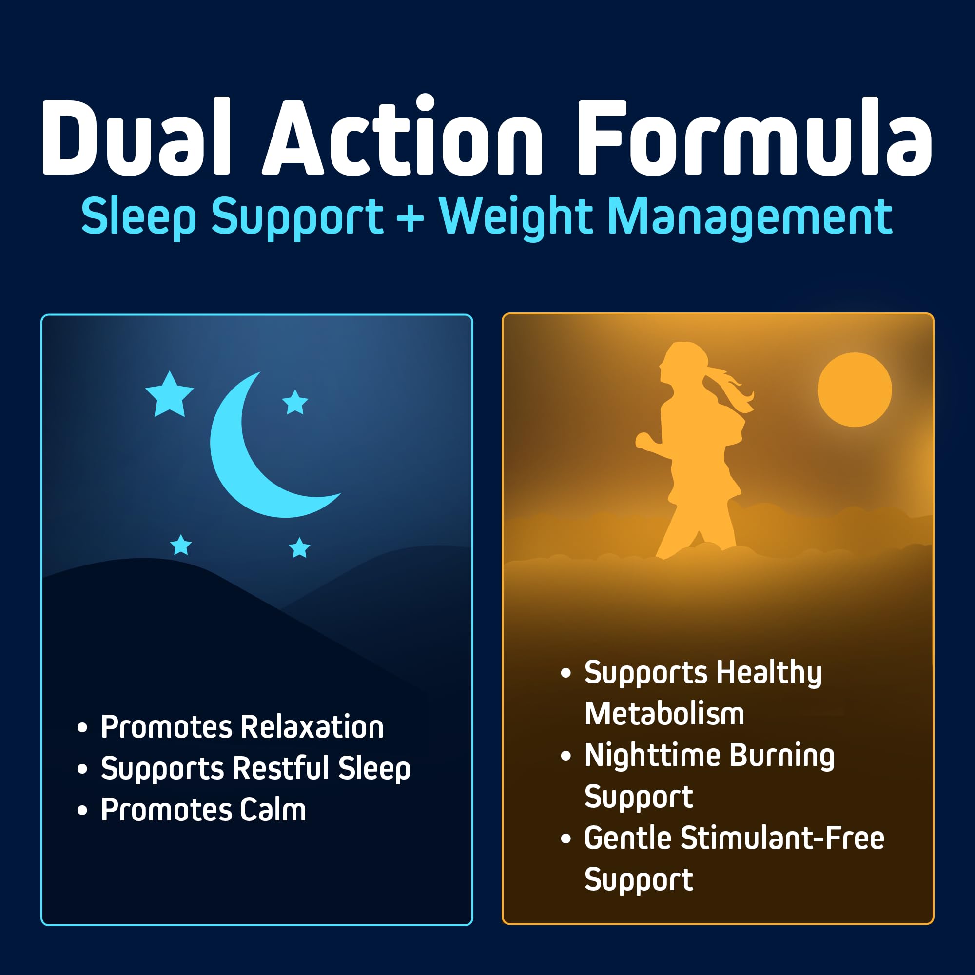 Herbtonics Sleep & a balanced routine Support Capsules side view