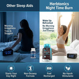 Herbtonics Sleep & a balanced routine Support Capsules side view