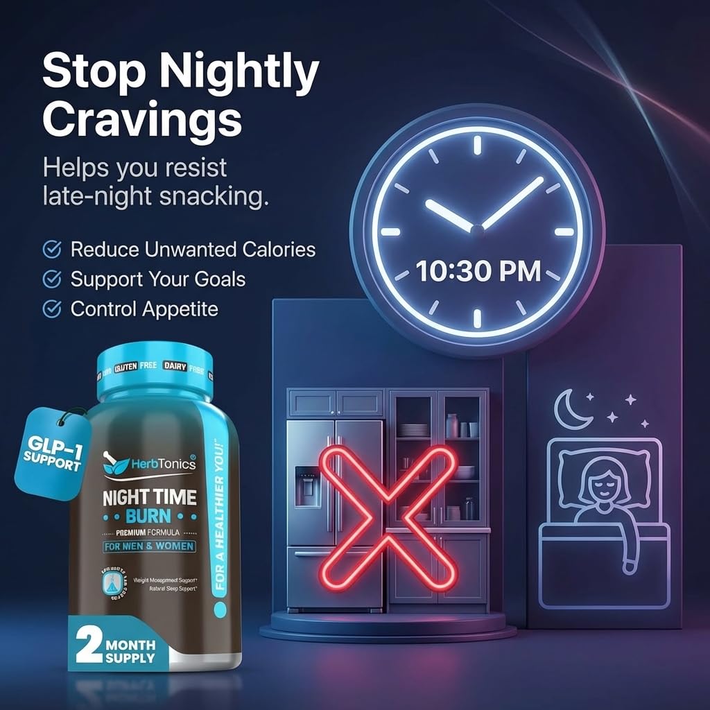 Herbtonics Sleep & a balanced routine Support Capsules with herbal ingredients