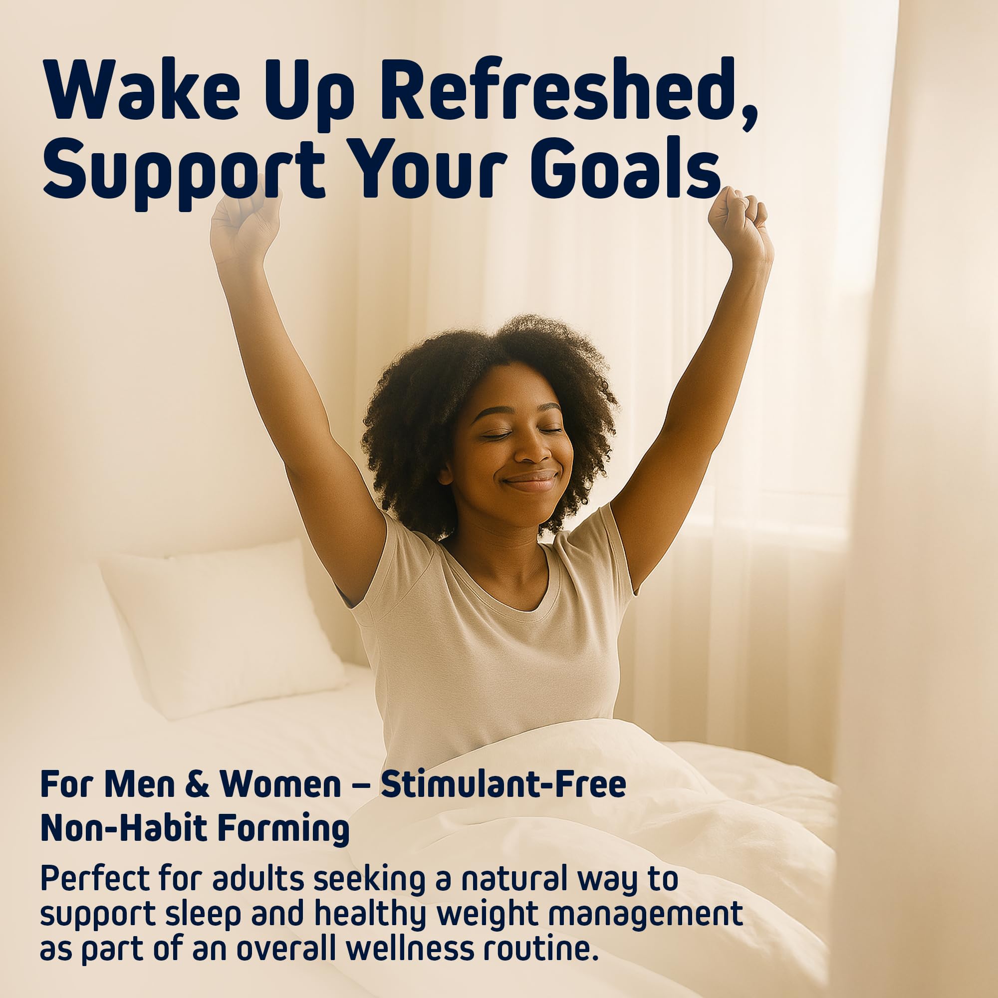 Herbtonics Sleep & a balanced routine Support Capsules with herbal ingredients