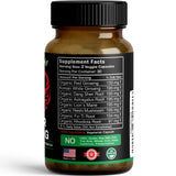 Herbtopia Forever Young Organic Red Ginseng Supplement packaging