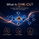 HerbX GHK-Cu Peptide Supplement back view with ingredient list