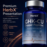 HerbX GHK-Cu Peptide Supplement in a lifestyle setting