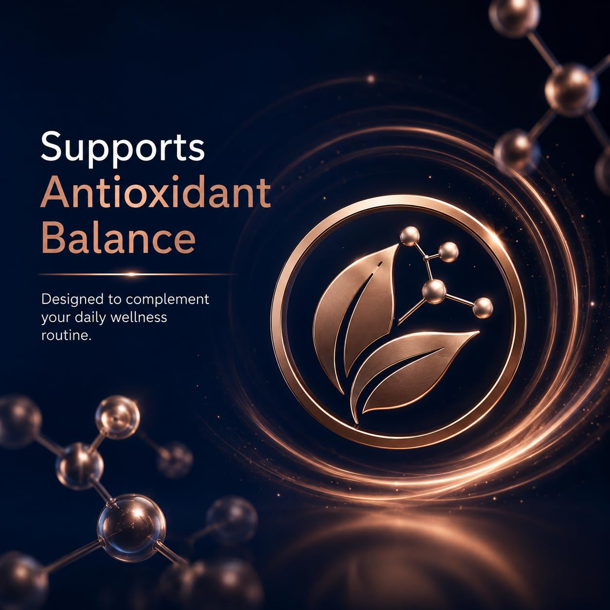 HerbX GHK-Cu Peptide Supplement with a measuring spoon