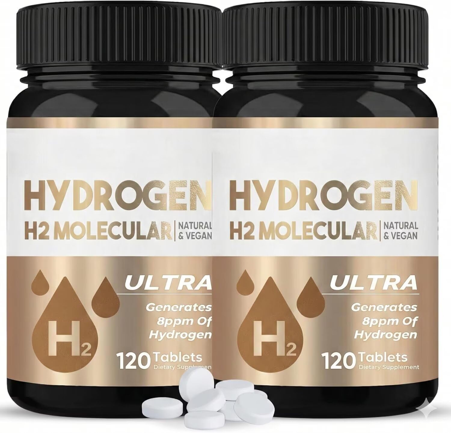 HerbX Hydrogen Water Tablets 200g front view