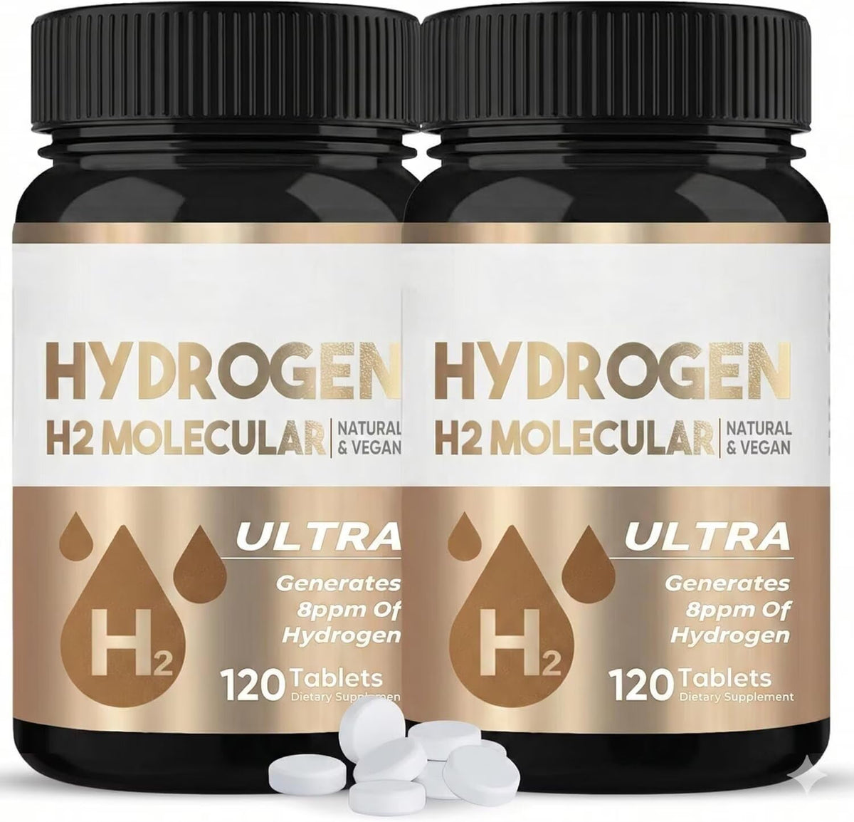 HerbX Hydrogen Water Tablets 200g front view