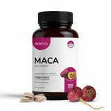 HERVIVA Maca Root Capsules 1500mg front view