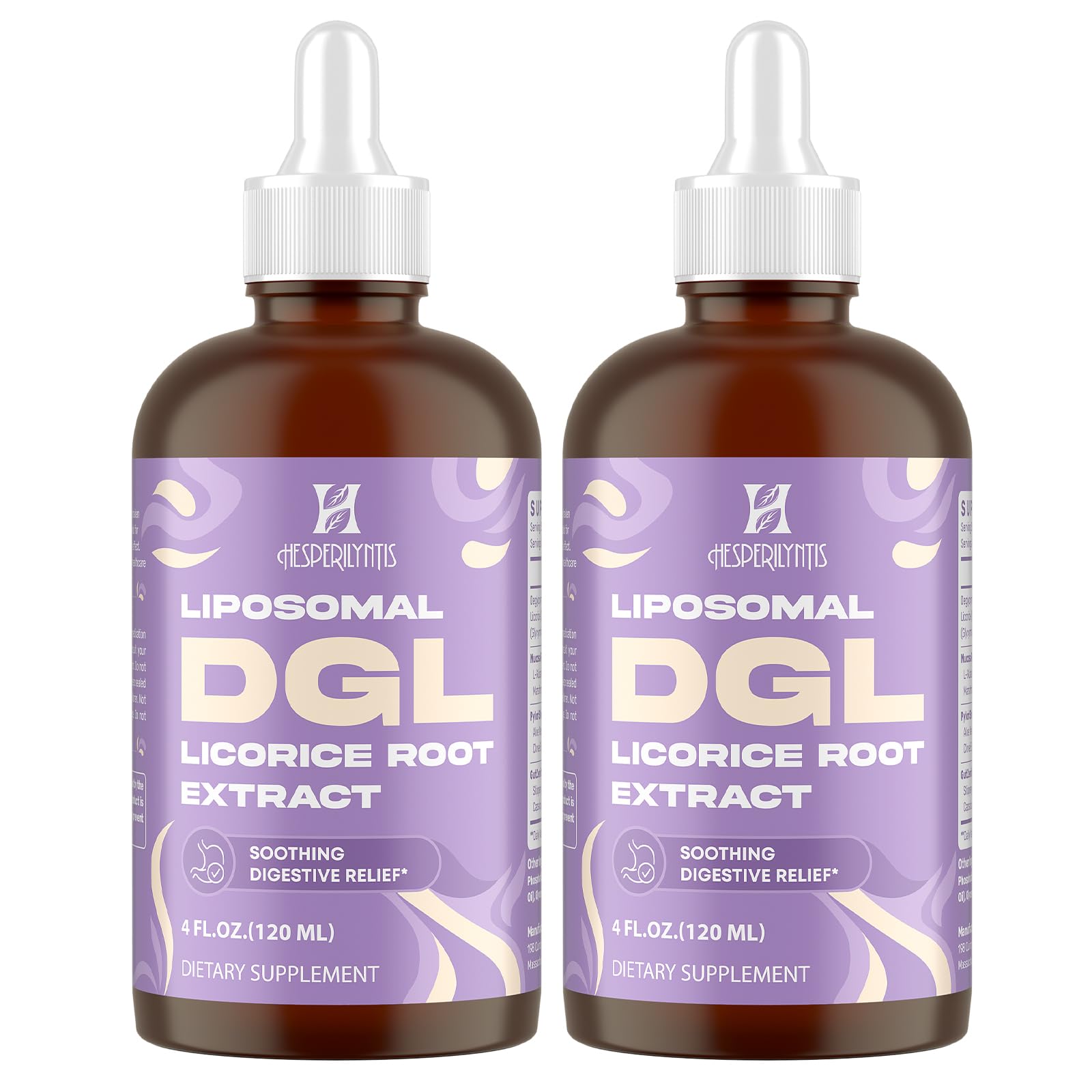 Hesperilyntis Licorice Root Liquid Supplement bottle front view