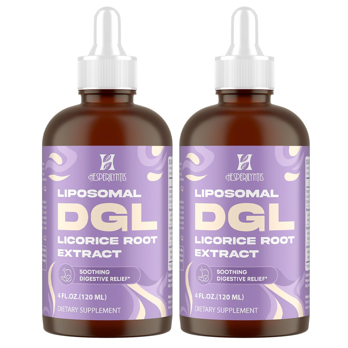 Hesperilyntis Licorice Root Liquid Supplement bottle front view