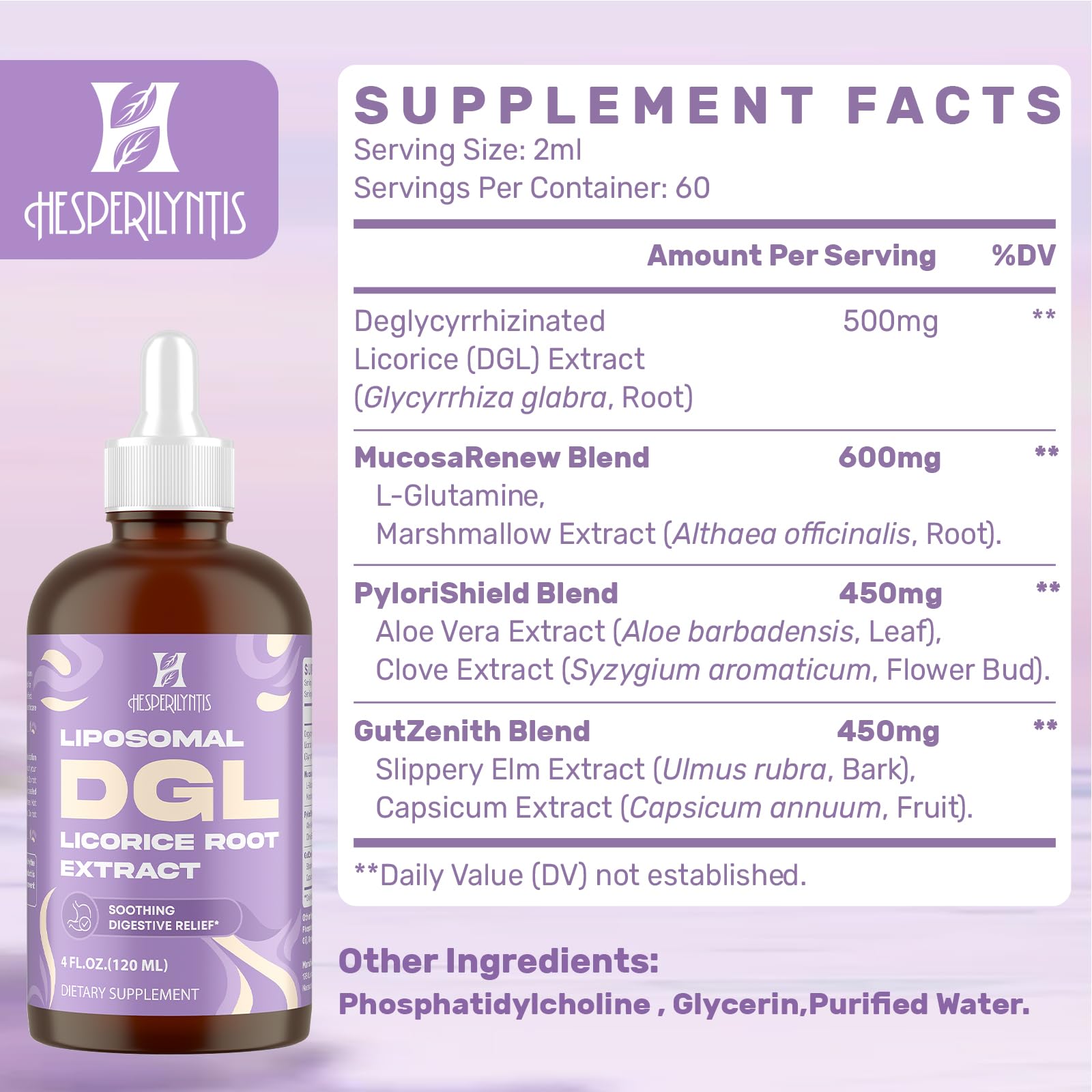 Hesperilyntis Licorice Root Liquid Supplement in a lifestyle setting