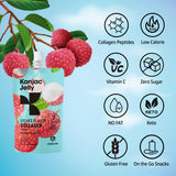 Hethstia Konjac Lychee Jelly squeeze pouch close-up