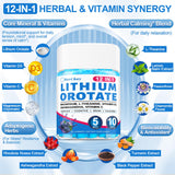 HevChay 12-in-1 Trace Minerals Supplement back view