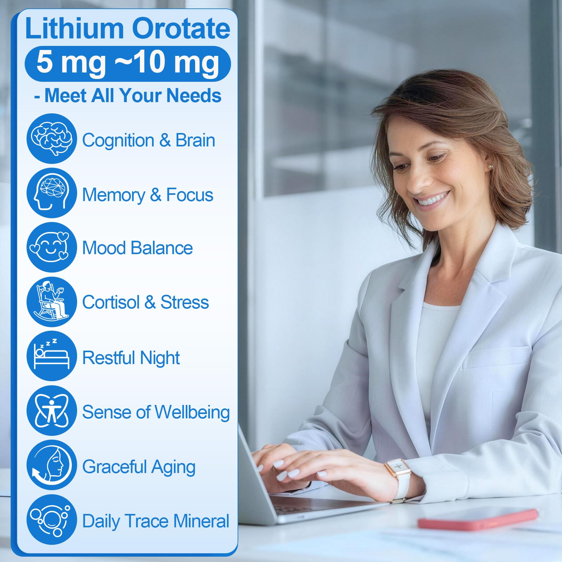 HevChay 12-in-1 Trace Minerals Supplement ingredients list
