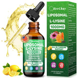 HevChay L-Lysine 1000mg liquid supplement front view