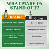 HevChay L-Lysine Liquid Supplement 1000mg lifestyle shot