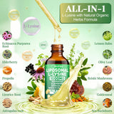 HevChay L-Lysine Liquid Supplement 1000mg measuring dropper