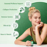 HevChay L-Lysine Liquid Supplement 1000mg with lemon slices