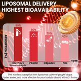 HevChay Liposomal Cayenne Pepper Drops 60ml dropper