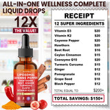HevChay Liposomal Cayenne Pepper Drops 60ml packaging