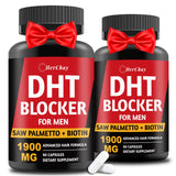 HevChay Saw Palmetto DHT Blocker 1900mg capsule bottle front view