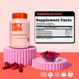 HEY GIRL NUTRITION D-Mannose Capsules side view