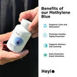 Heylo Health Cognitive Energy Support Capsules close-up of ingredients