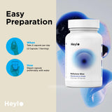 Heylo Health Cognitive Energy Support Capsules in a hand
