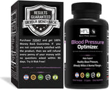 HFL Blood Pressure Optimizer 5-in-1 Supplement back view with ingredients list