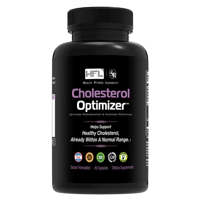 HFL Cholesterol Optimizer 290g supplement front view