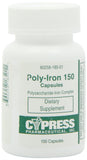 HIBROU Iron Capsules 150mg bottle front view