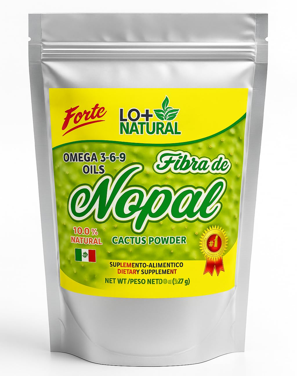 HIGH Nopal Cactus Powder 227g front view