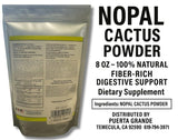HIGH Nopal Cactus Powder nutritional information