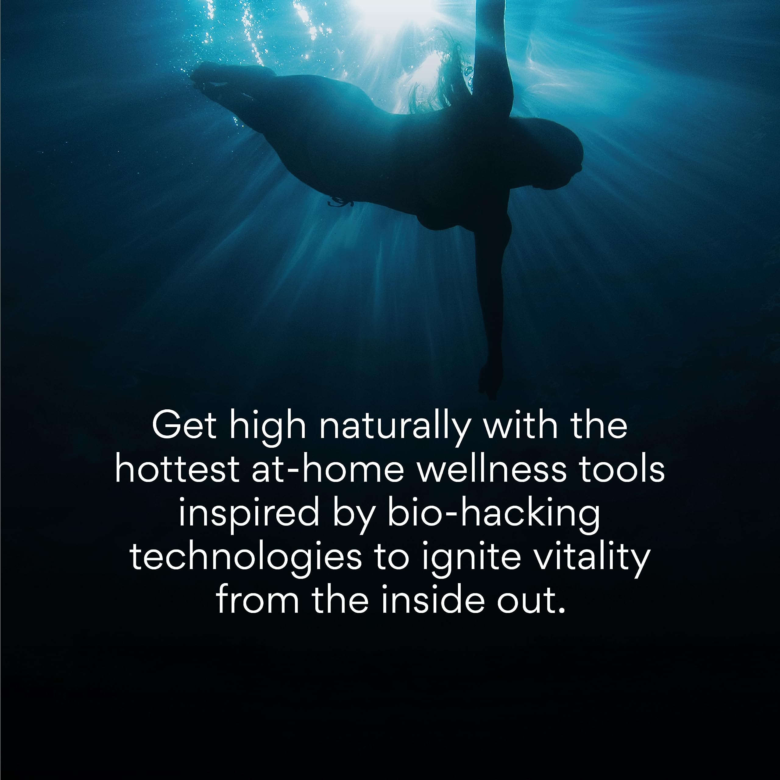 HigherDOSE Magnesium Oil Spray 318g on a gym bench
